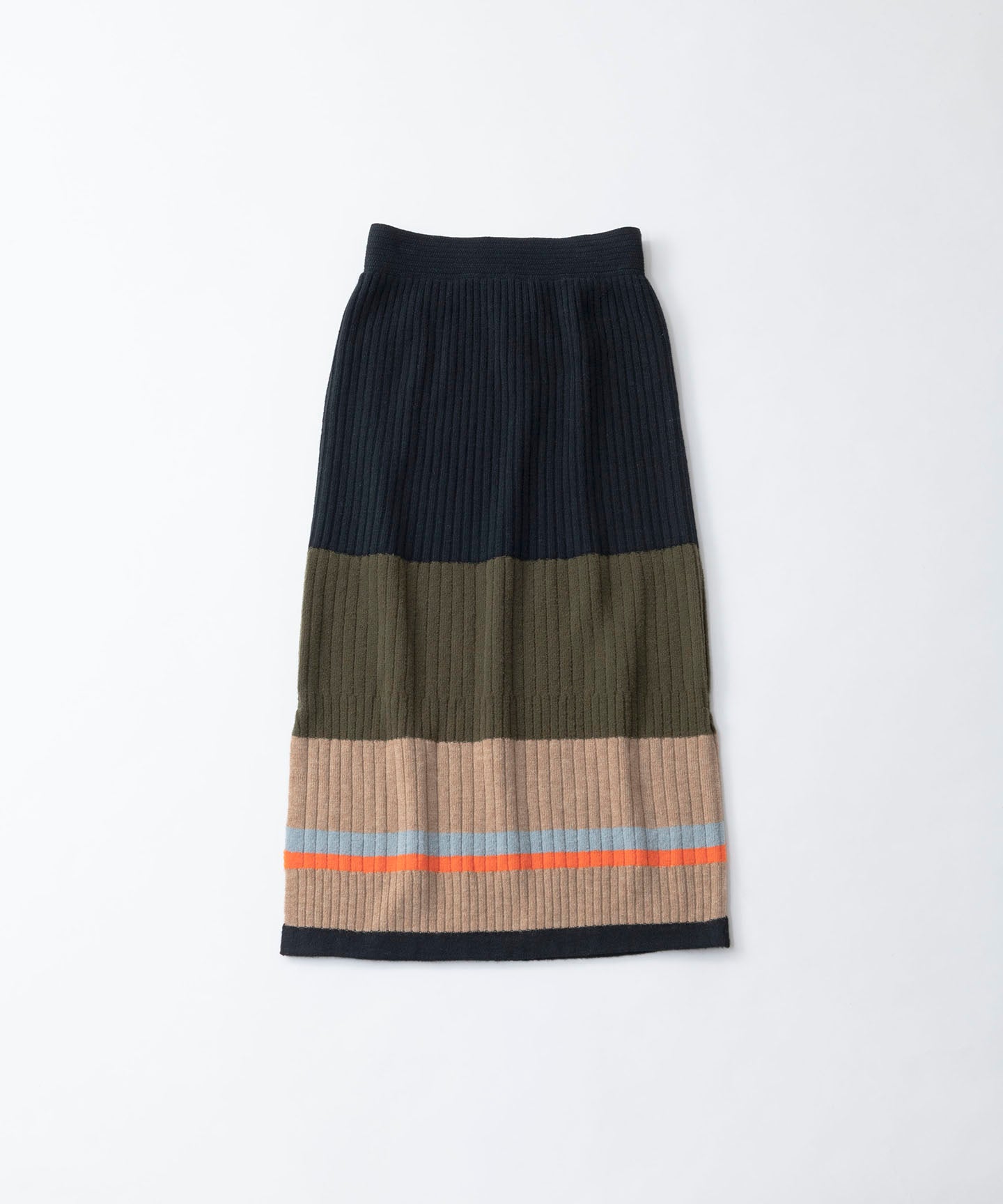 PLAIN RIB MULTI SKIRT