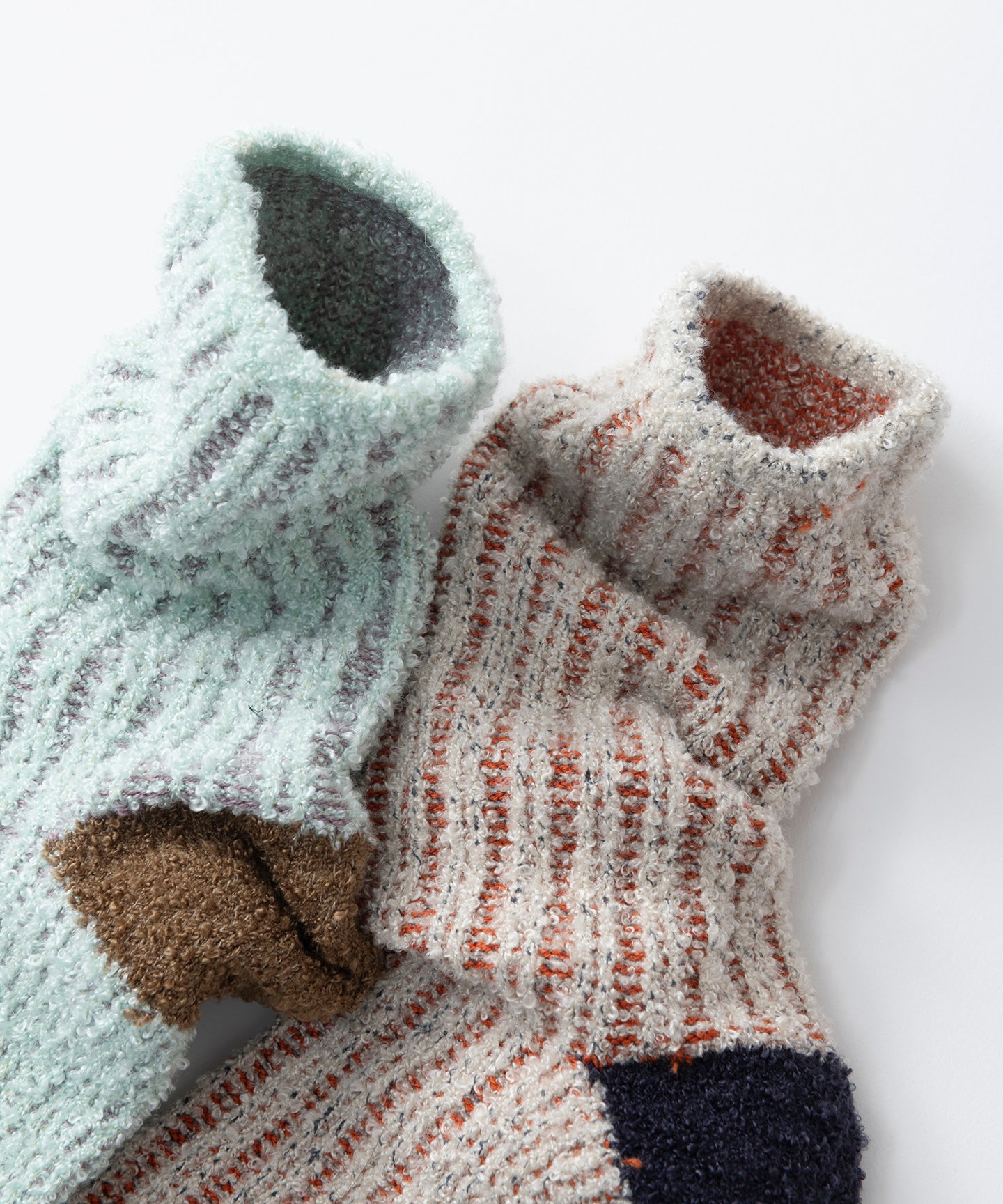 FOLDED RIB SOCKS