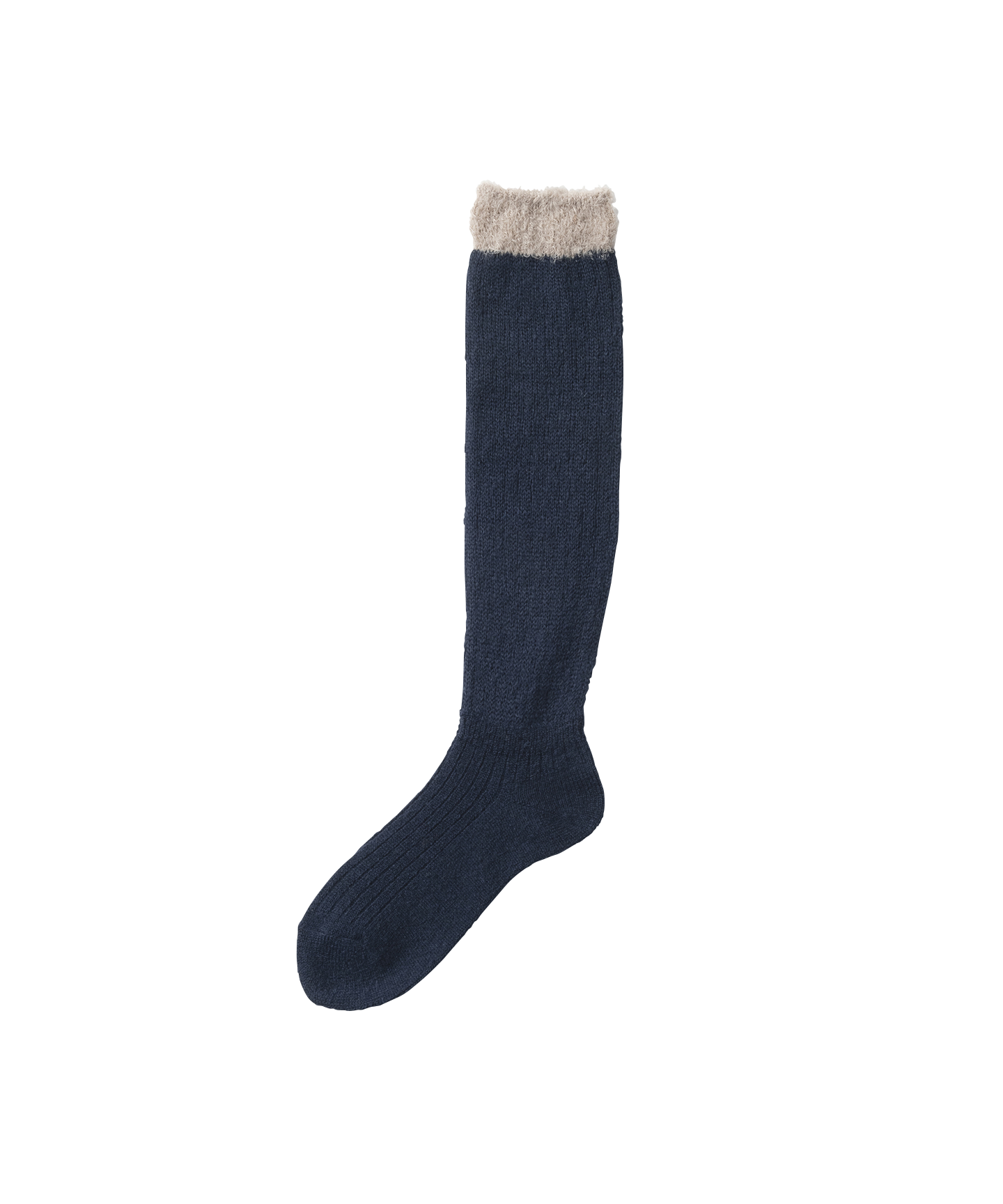 MOHAIR RIB LOOSE SOCKS