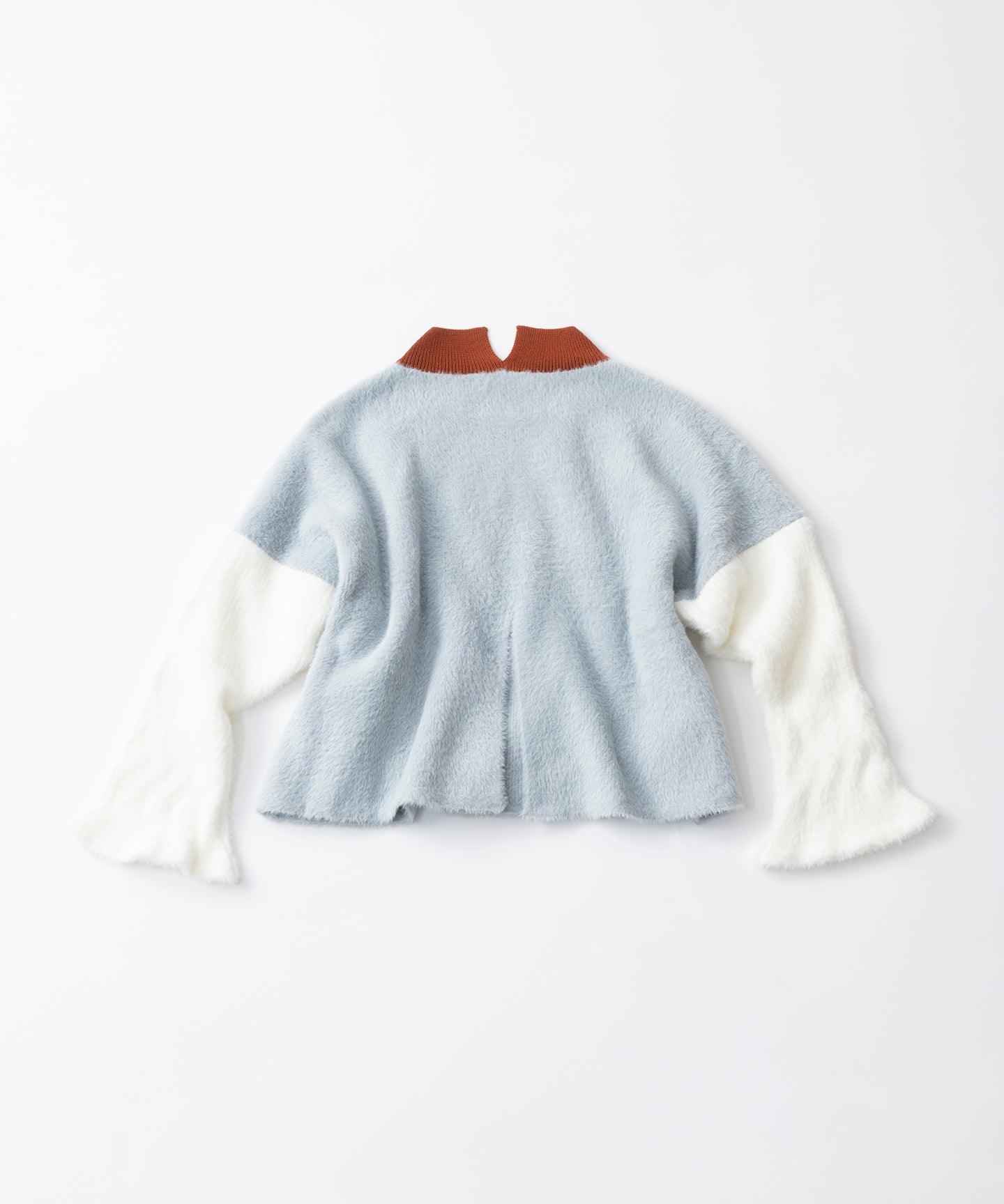 BICOLOUR KNIT TOPS