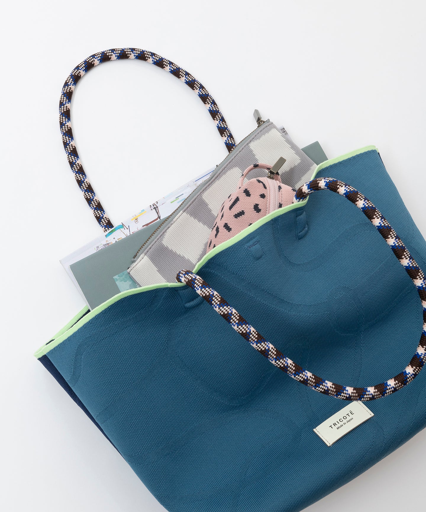 BUMPY LINK TOTE BAG