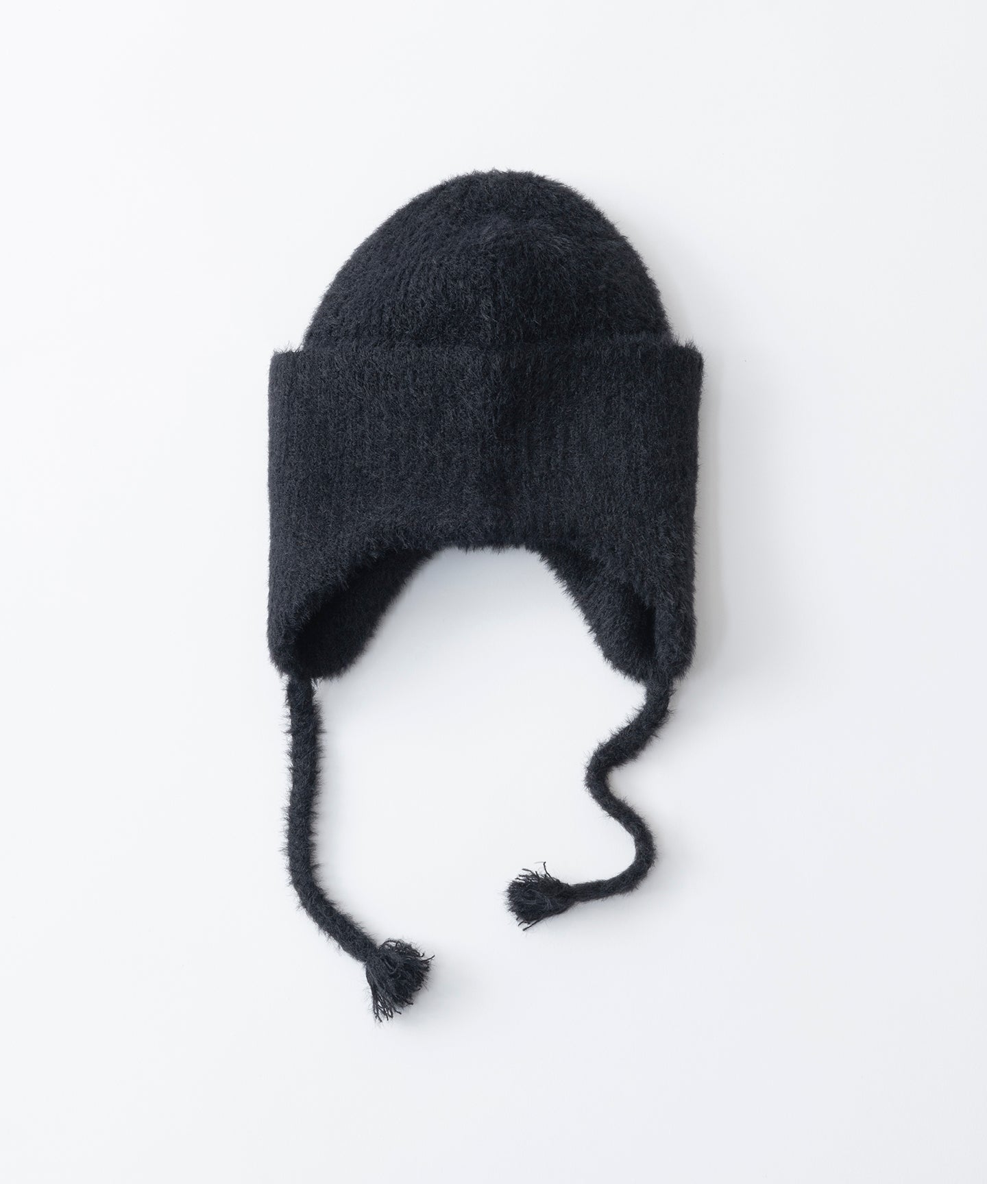 EAR FLAP KNIT HAT