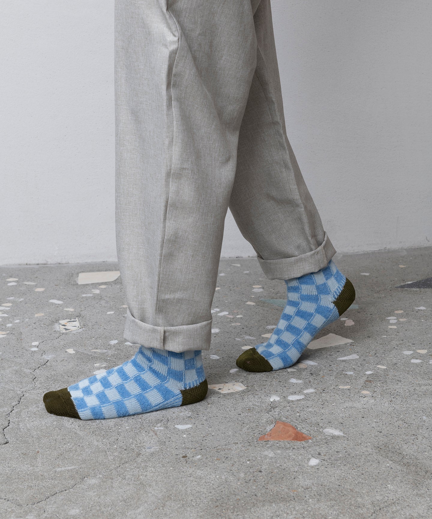 MULTI CHECKERED SOCKS