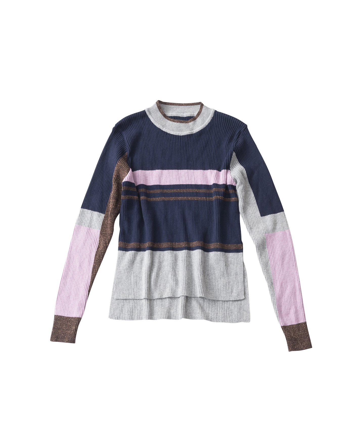 STRIPE RIB SWEATER