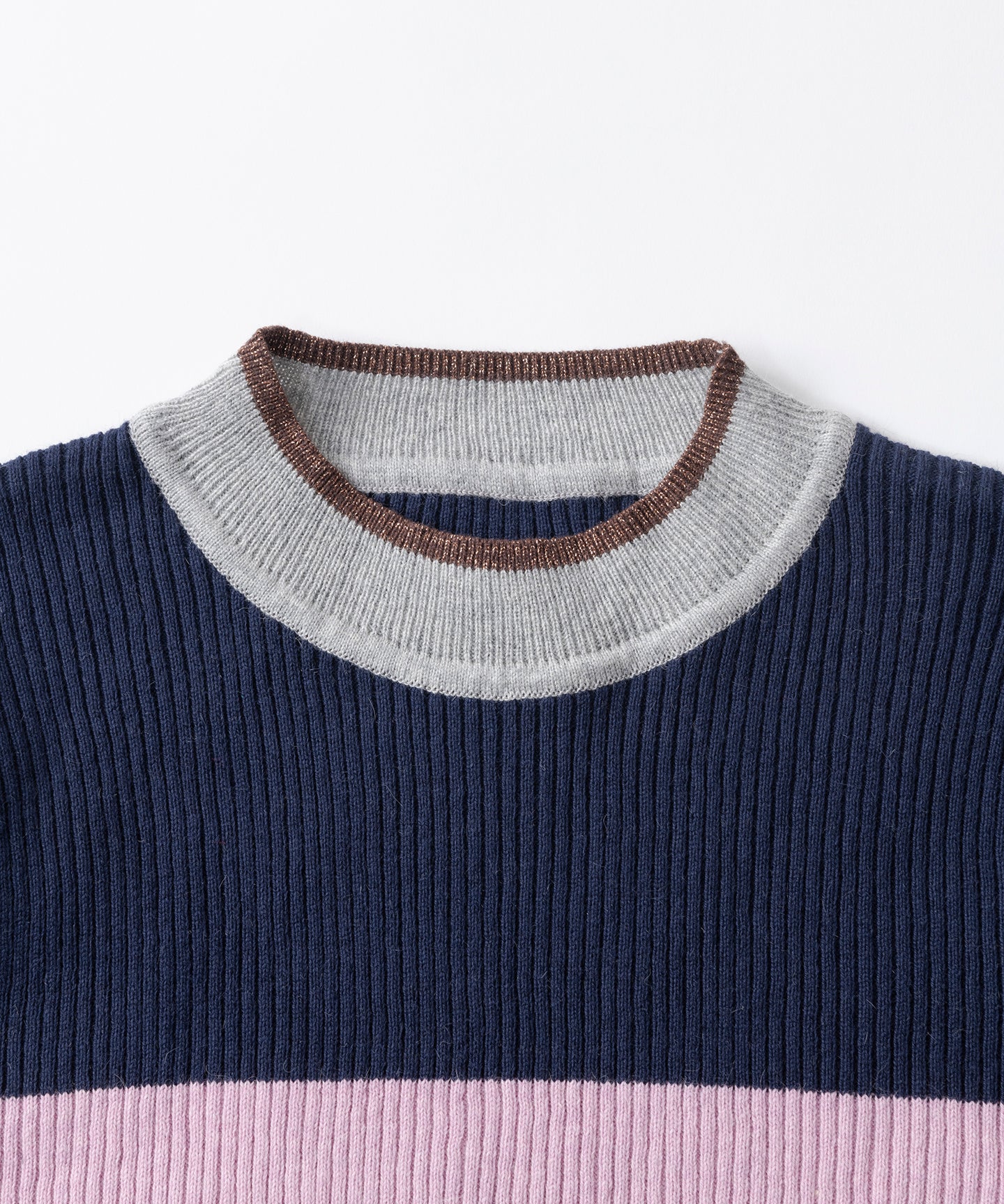 STRIPE RIB SWEATER