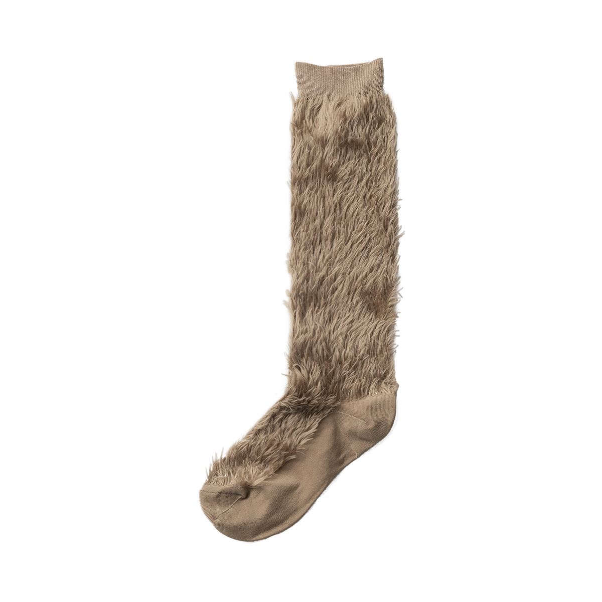 FAKE FUR HIGH SOCKS