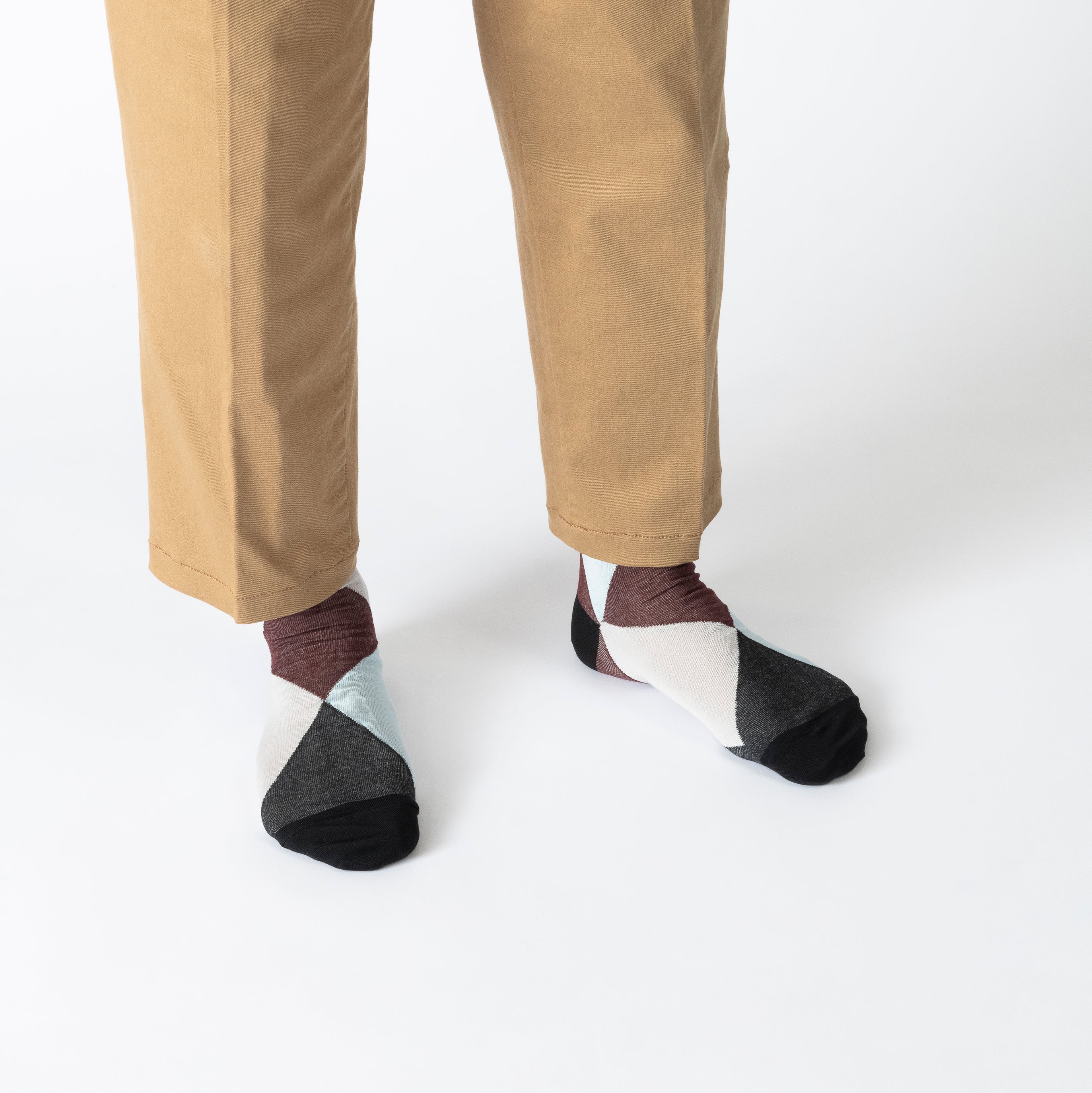 ARGYLE PAPA SOCKS (MENS)