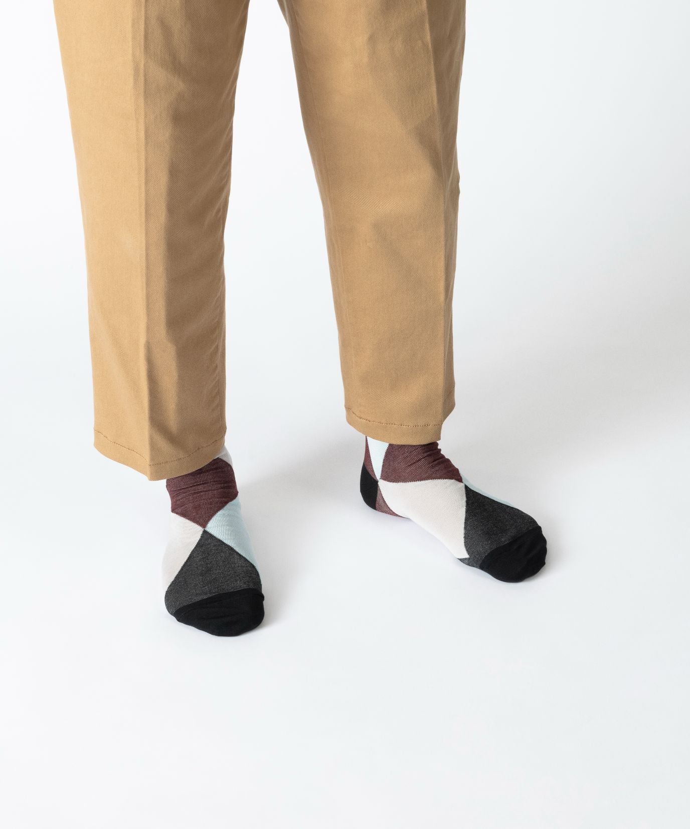 ARGYLE PAPA SOCKS (MENS)