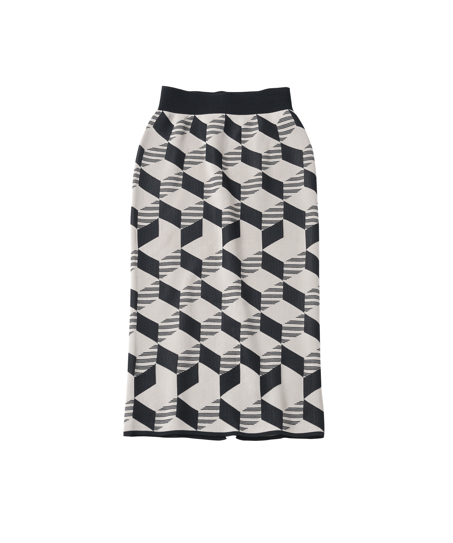 DIAMOND PATTERN SKIRT