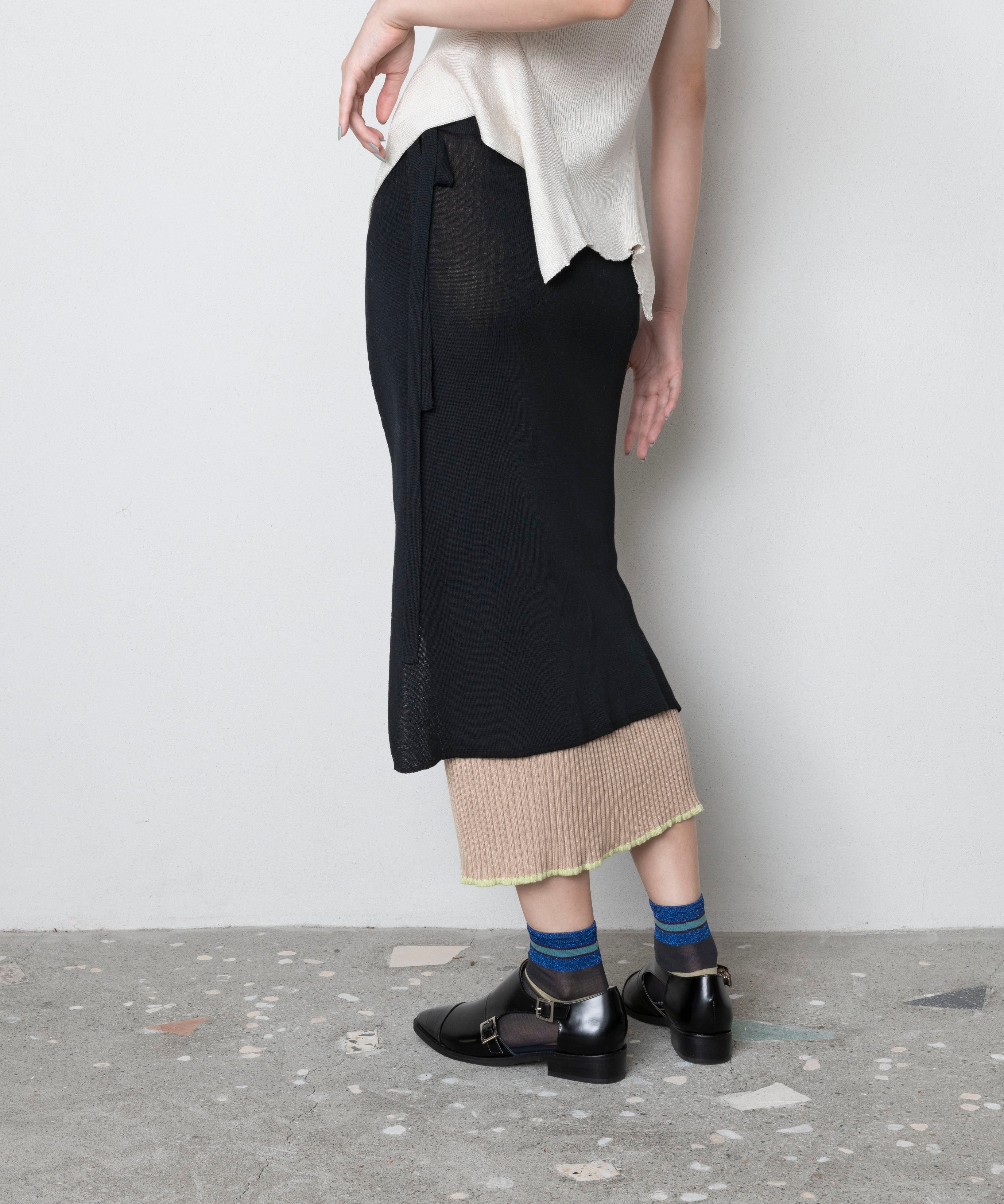 いラインアップ 新品☆【TFW49】レディース STRETCH WRAP SKIRT - パンツ